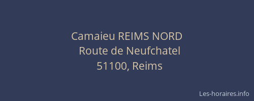 Camaieu REIMS NORD