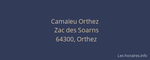 Camaïeu Orthez