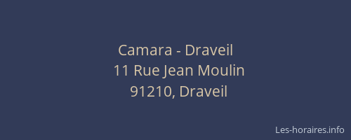 Camara - Draveil