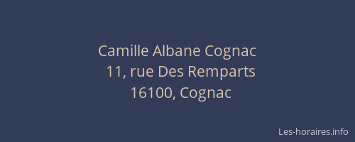 Camille Albane Cognac