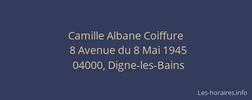 Camille Albane Coiffure