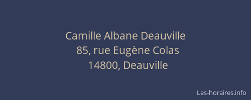 Camille Albane Deauville