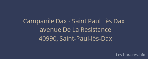 Campanile Dax - Saint Paul Lès Dax