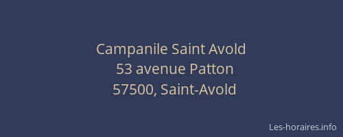 Campanile Saint Avold