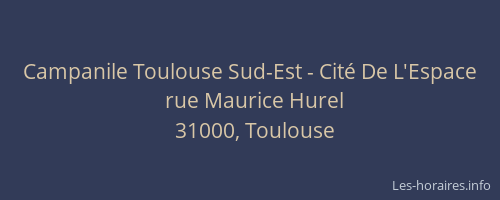 Campanile Toulouse Sud-Est - Cité De L'Espace