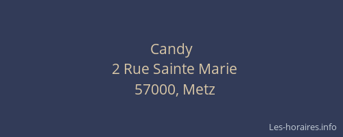 Candy