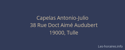 Capelas Antonio-Julio