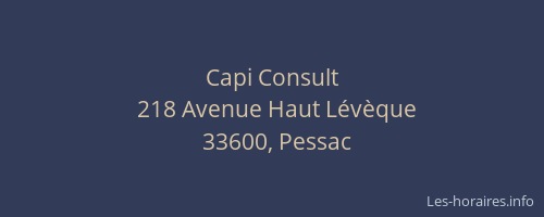 Capi Consult