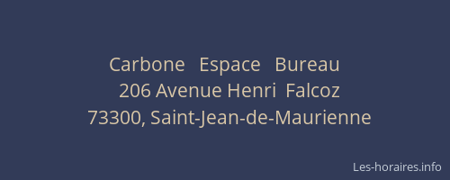 Carbone   Espace   Bureau