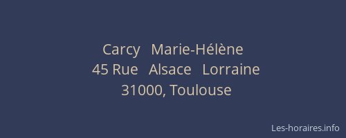 Carcy   Marie-Hélène