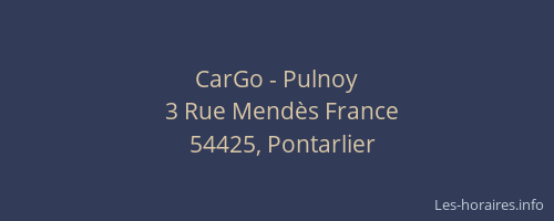 CarGo - Pulnoy