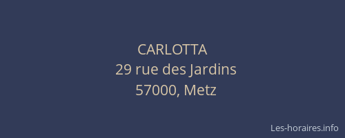 CARLOTTA