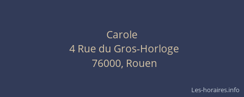 Carole