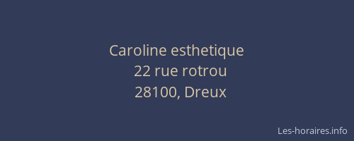 Caroline esthetique