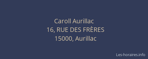 Caroll Aurillac