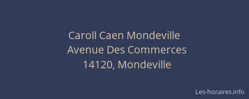 Caroll Caen Mondeville