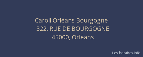 Caroll Orléans Bourgogne