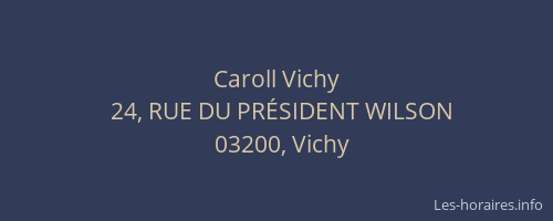 Caroll Vichy