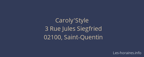 Caroly'Style