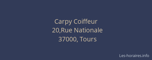 Carpy Coiffeur