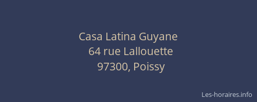 Casa Latina Guyane
