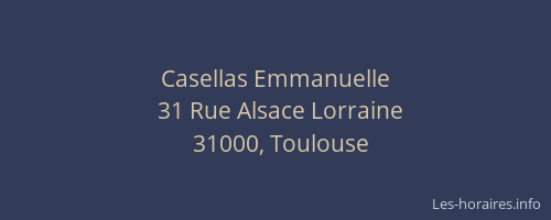 Casellas Emmanuelle