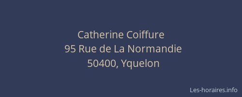 Catherine Coiffure