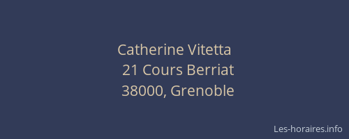 Catherine Vitetta
