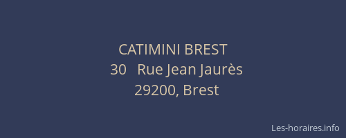 CATIMINI BREST