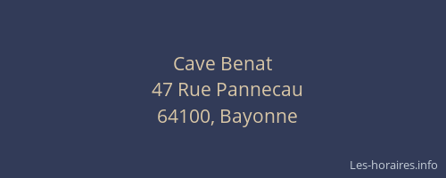Cave Benat