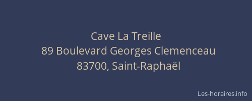 Cave La Treille
