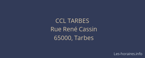 CCL TARBES