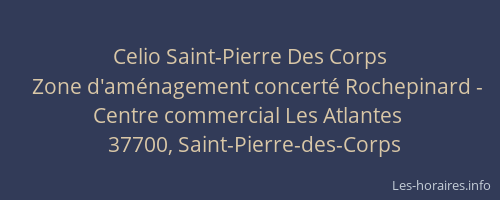 Celio Saint-Pierre Des Corps