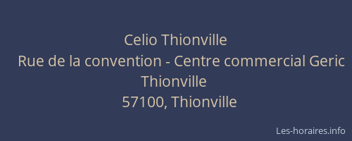 Celio Thionville