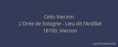 Celio Vierzon