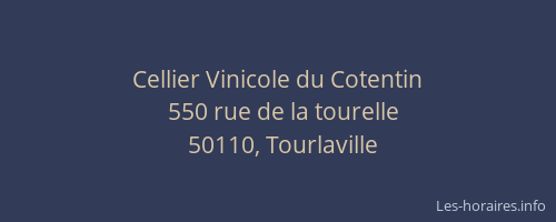 Cellier Vinicole du Cotentin