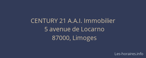 CENTURY 21 A.A.I. Immobilier