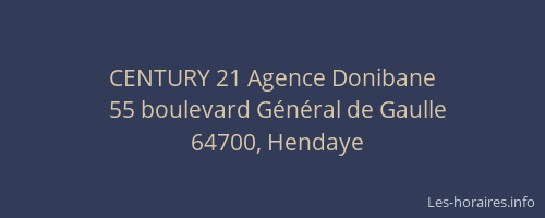 CENTURY 21 Agence Donibane
