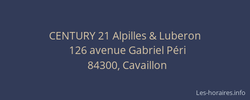 CENTURY 21 Alpilles & Luberon