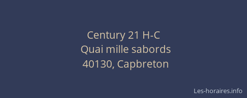 Century 21 H-C