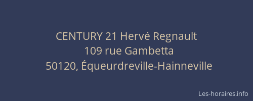 CENTURY 21 Hervé Regnault