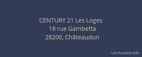 CENTURY 21 Les Loges