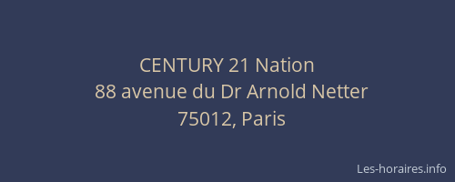 CENTURY 21 Nation