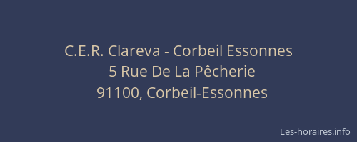 C.E.R. Clareva - Corbeil Essonnes