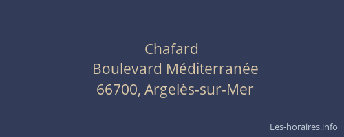 Chafard