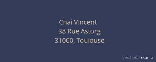 Chai Vincent