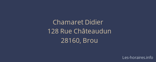 Chamaret Didier