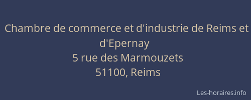 Chambre de commerce et d'industrie de Reims et d'Epernay