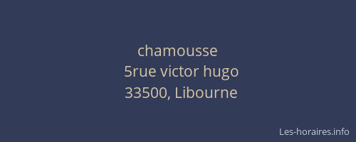 chamousse
