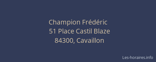 Champion Frédéric